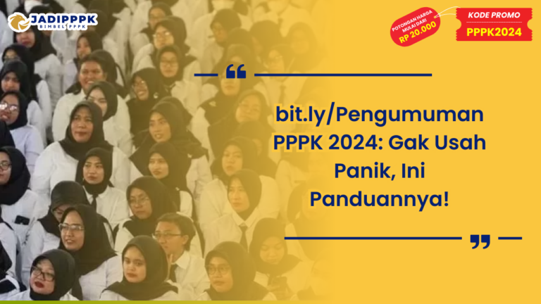 bit.ly/Pengumuman PPPK 2024