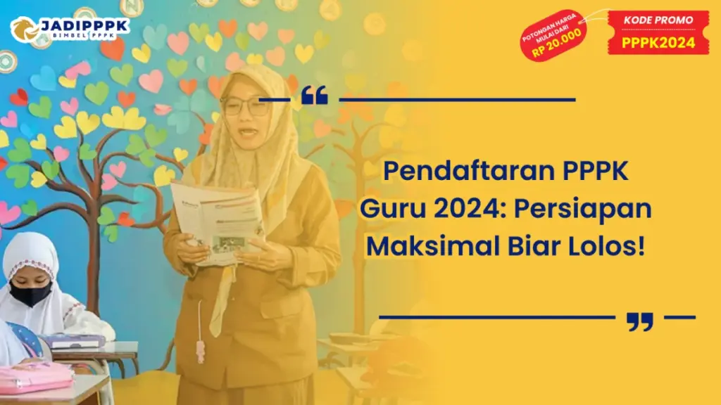 Pendaftaran PPPK Guru 2024