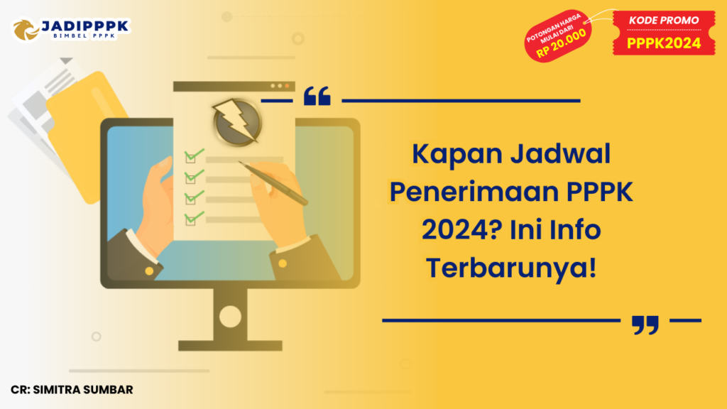 Jadwal Penerimaan PPPK 2024