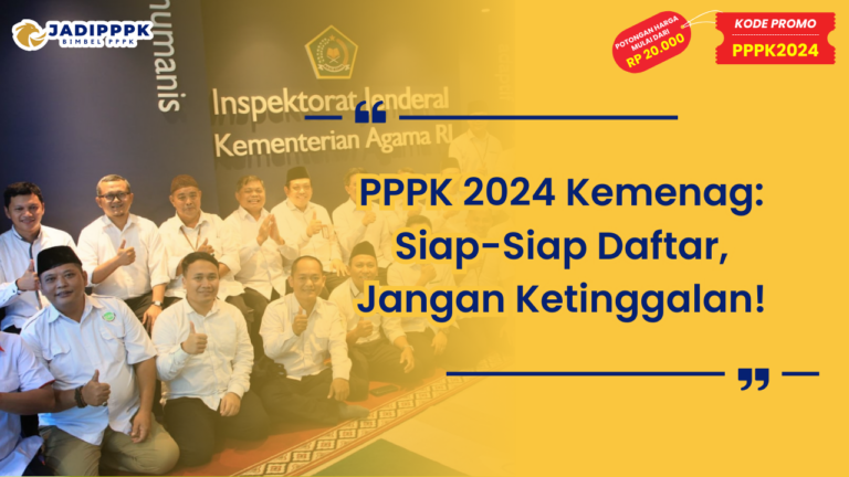 PPPK 2024 Kemenag