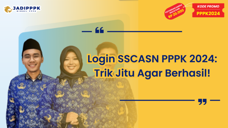 Login SSCASN PPPK 2024