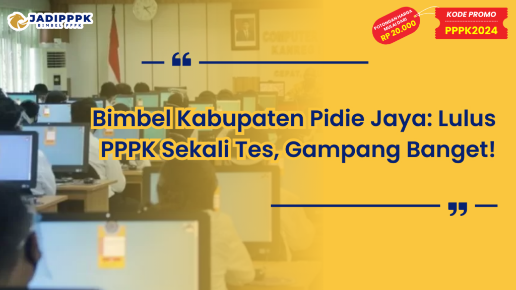 Bimbel Kabupaten Pidie Jaya
