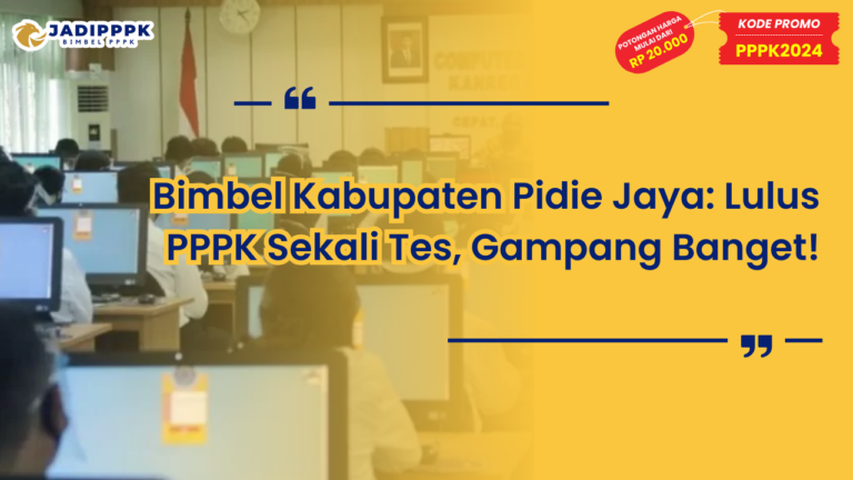Bimbel Kabupaten Pidie Jaya