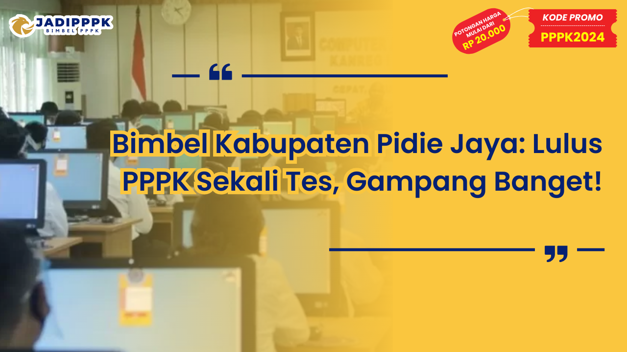 Bimbel Kabupaten Pidie Jaya