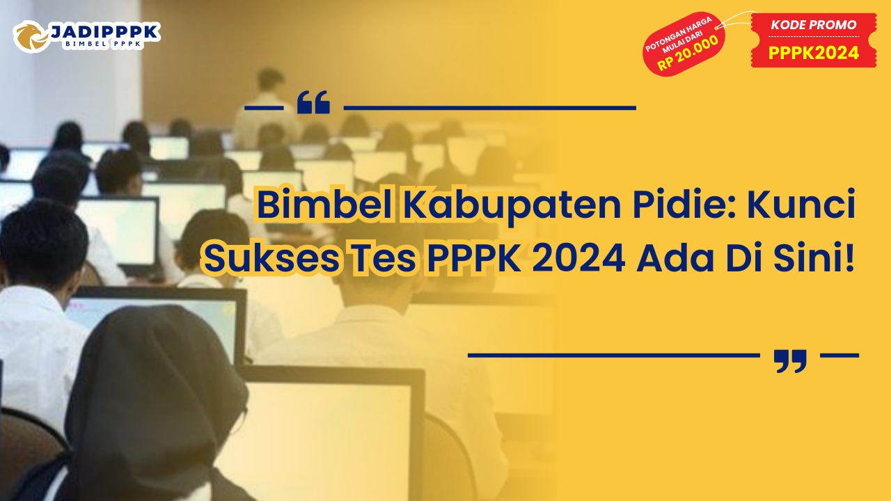 Bimbel Kabupaten Pidie