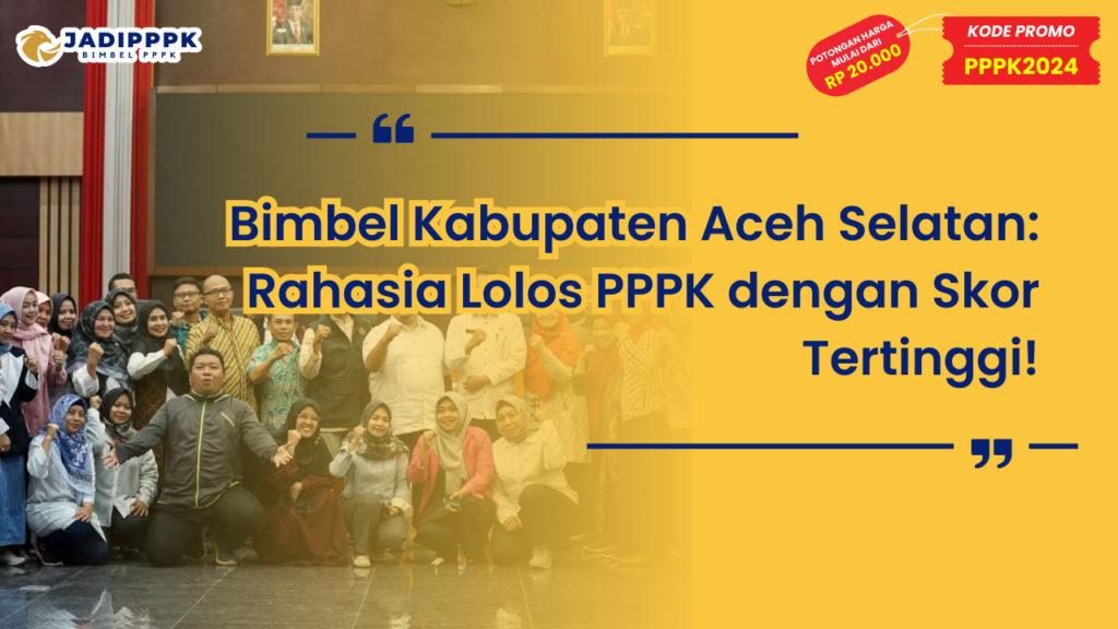Bimbel Kabupaten Aceh Selatan