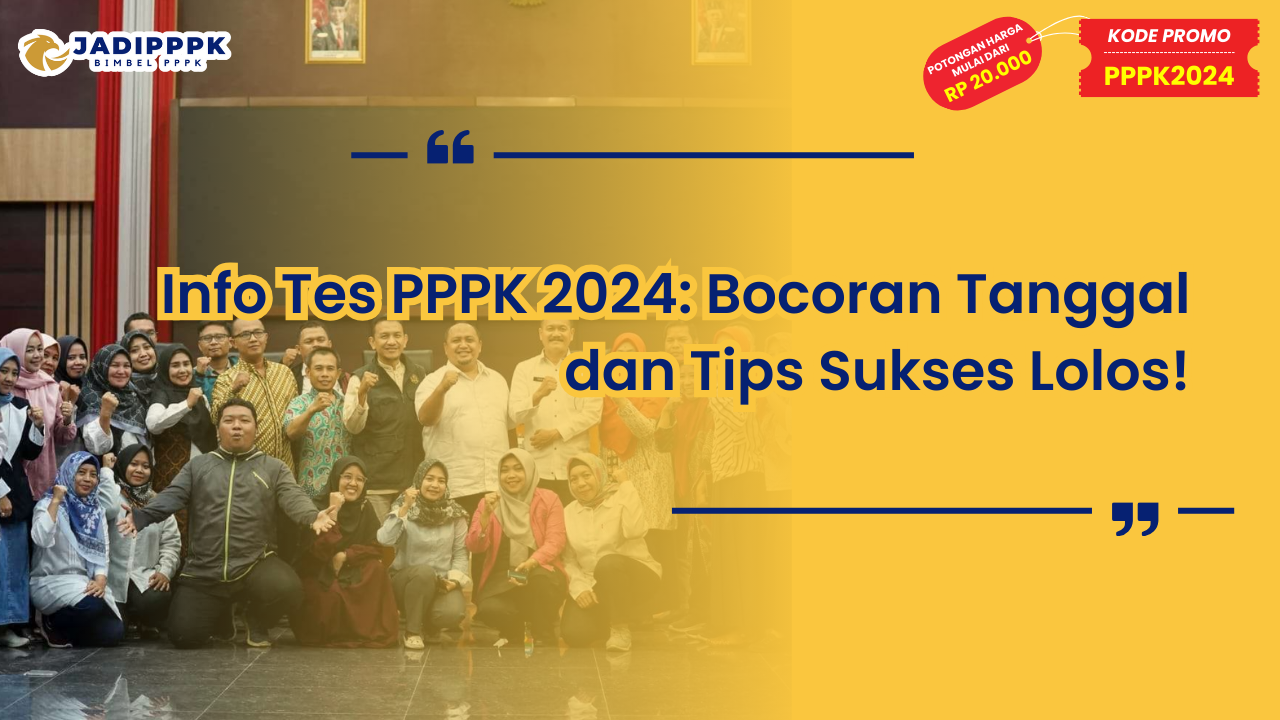 Info Tes PPPK 2024