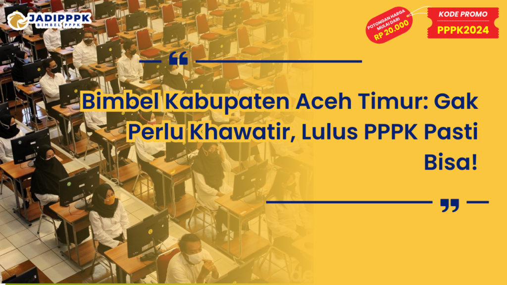 Bimbel Kabupaten Aceh Timur