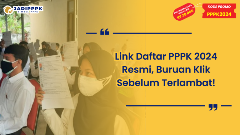 Link Daftar PPPK 2024