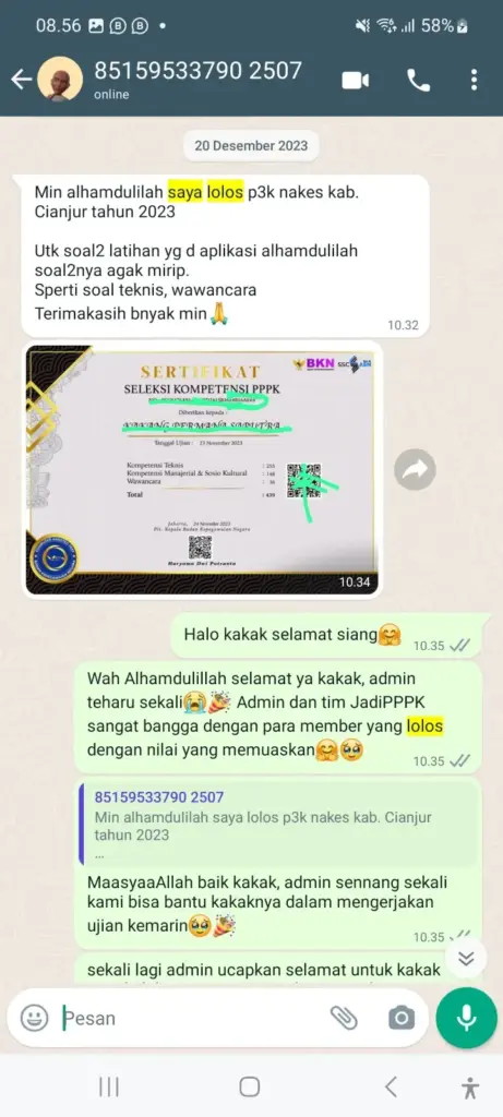 Testimoni pengguna JadiPPPK 1