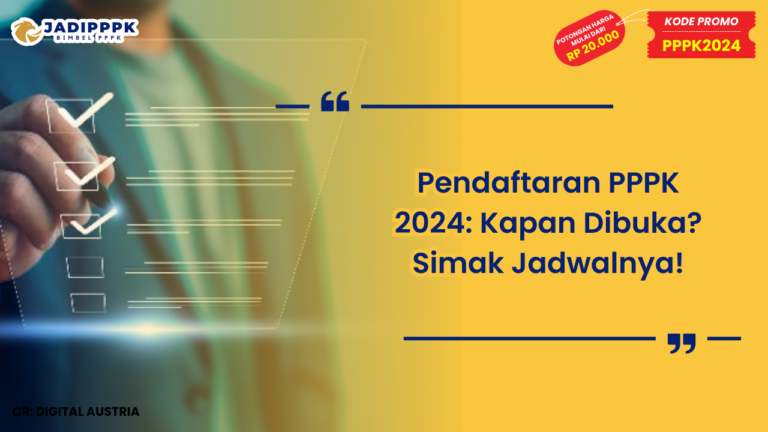 Pendaftaran PPPK 2024