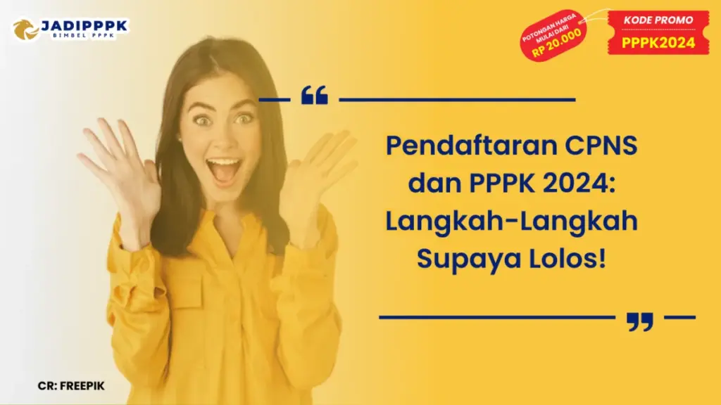 Pendaftaran CPNS dan PPPK 2024