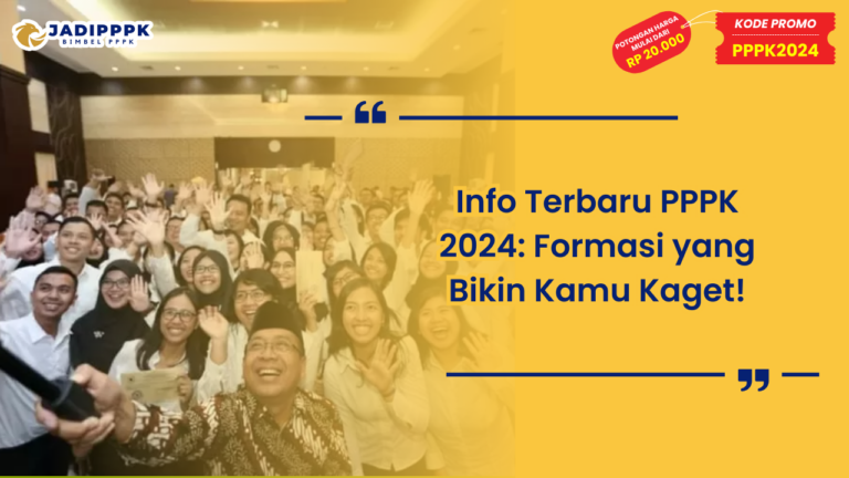 Info Terbaru PPPK 2024