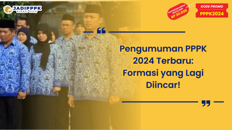 Pengumuman PPPK 2024 Terbaru