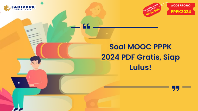 Soal MOOC PPPK 2024 PDF