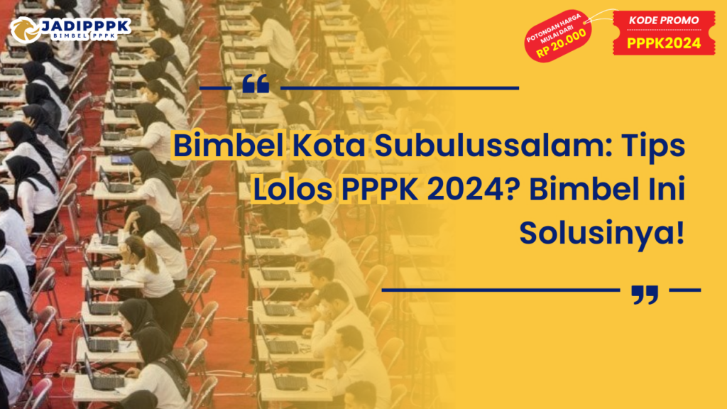 Bimbel Kota Subulussalam