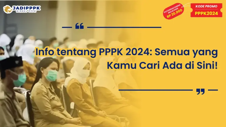 Info tentang PPPK 2024