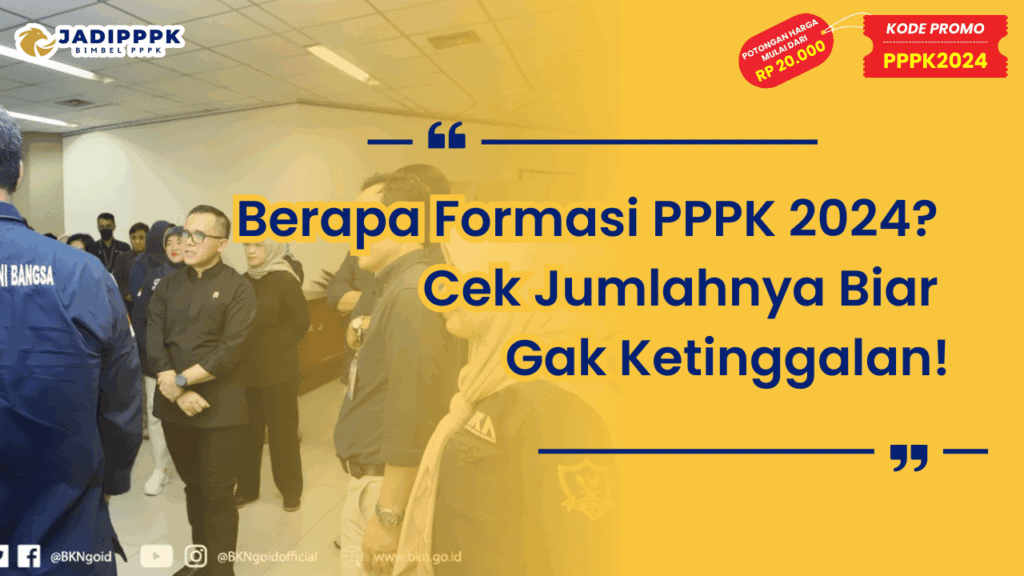 Berapa Formasi PPPK 2024