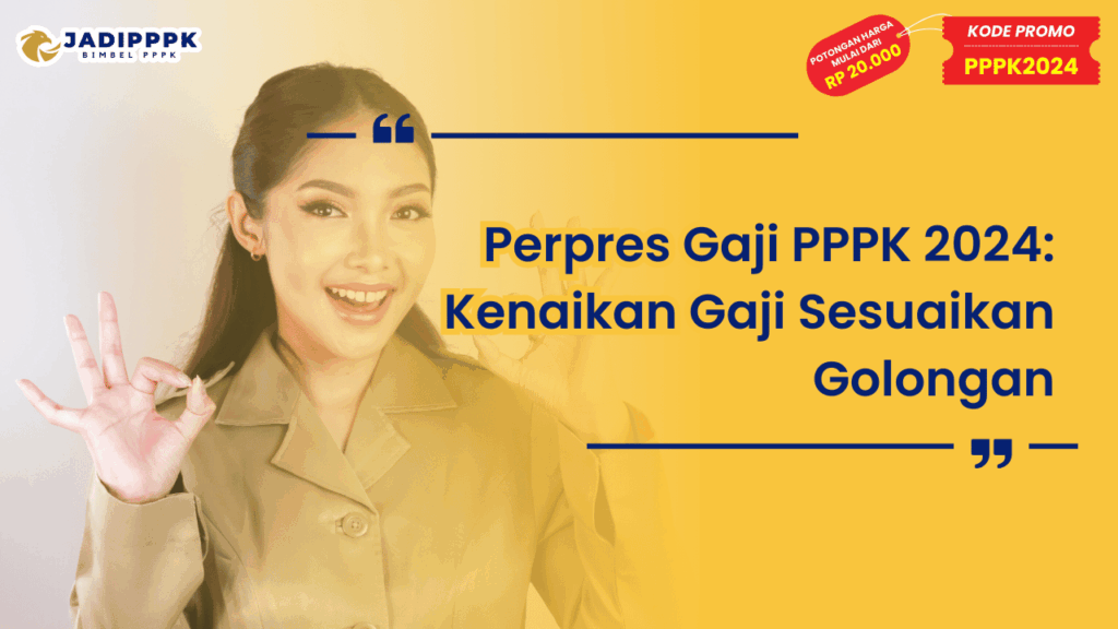 Perpres Gaji PPPK 2024
