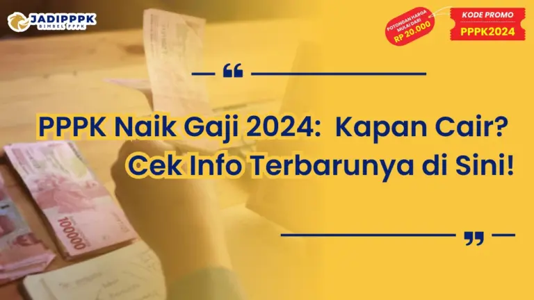 PPPK Naik Gaji 2024