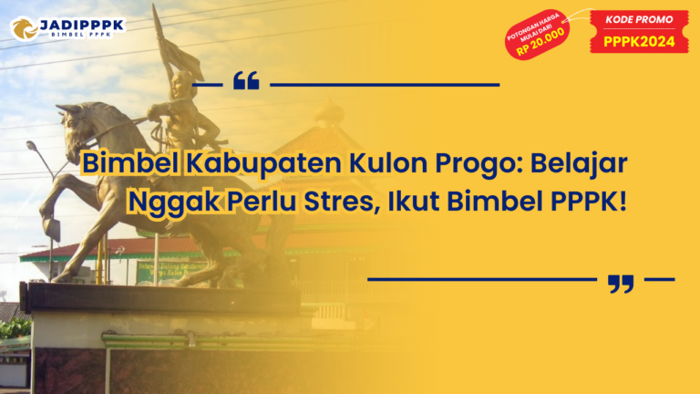 BIMBEL KABUPATEN KULON PROGO