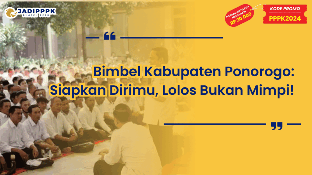 Bimbel Kabupaten Ponorogo