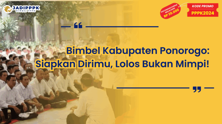 Bimbel Kabupaten Ponorogo