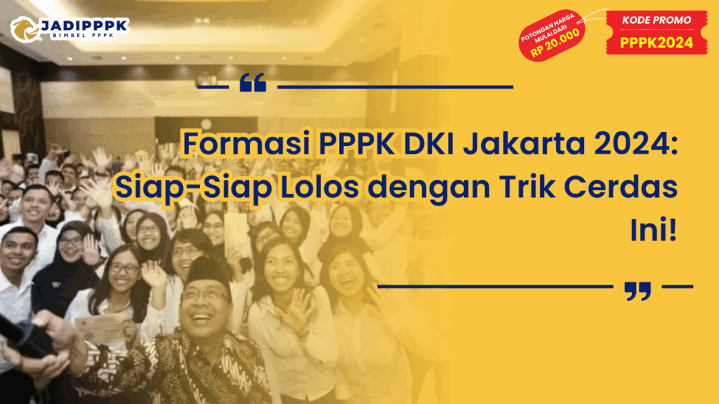 Formasi PPPK DKI Jakarta 2024
