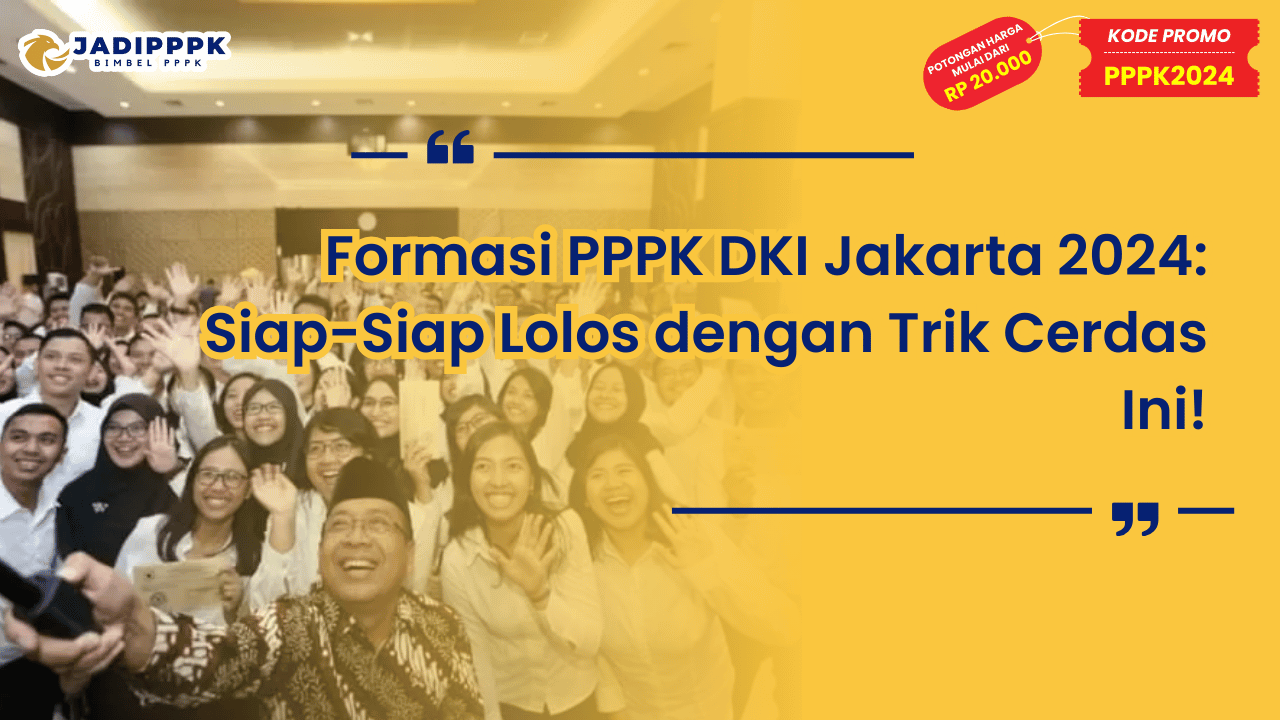 Formasi PPPK DKI Jakarta 2024
