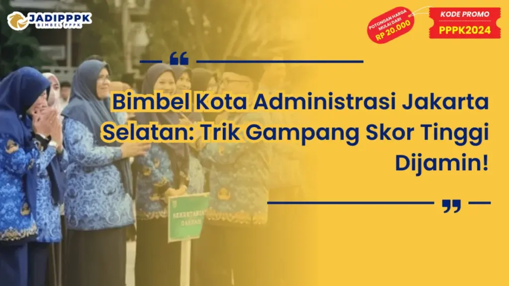 Bimbel Kota Administrasi Jakarta Selatan