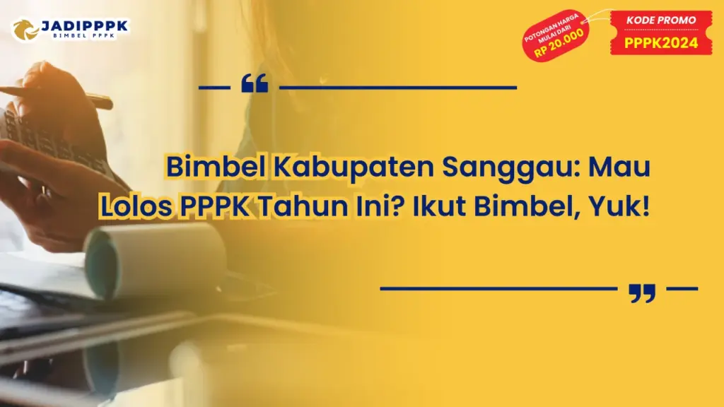 Bimbel Kabupaten Sanggau