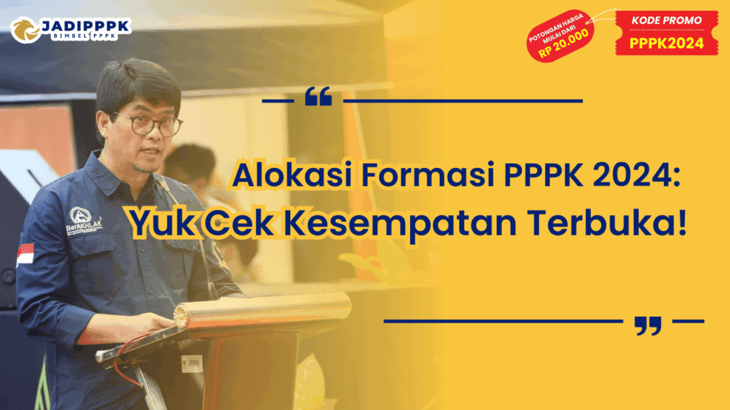 Alokasi Formasi PPPK 2024