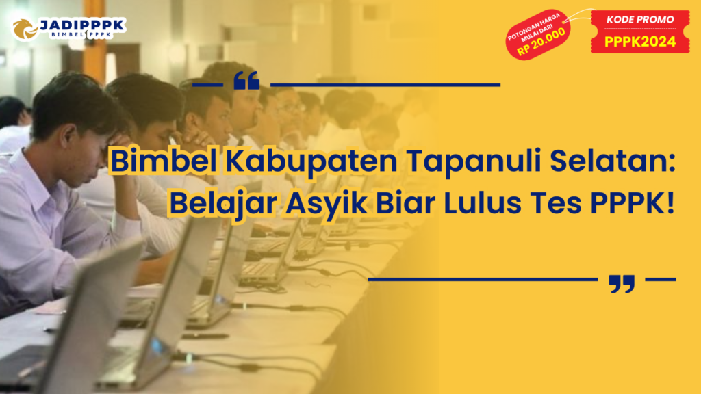 Bimbel Kabupaten Tapanuli Selatan