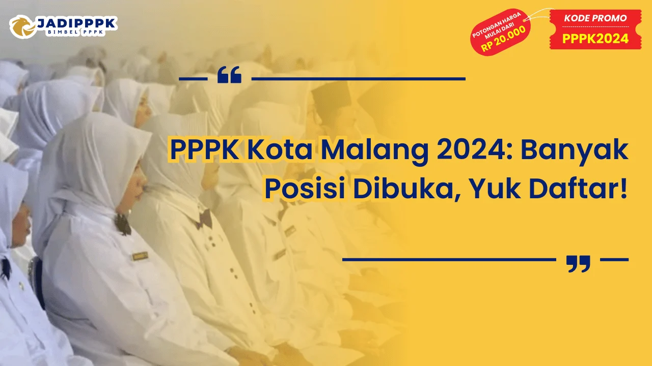 PPPK Kota Malang 2024