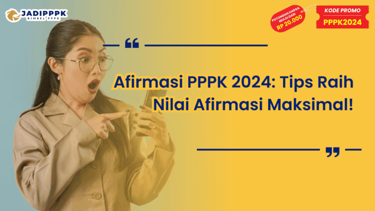 Afirmasi PPPK 2024