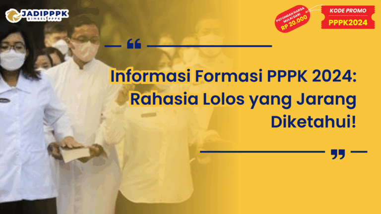 Informasi Formasi PPPK 2024