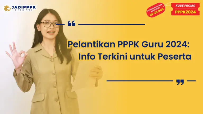 Pelantikan PPPK Guru 2024