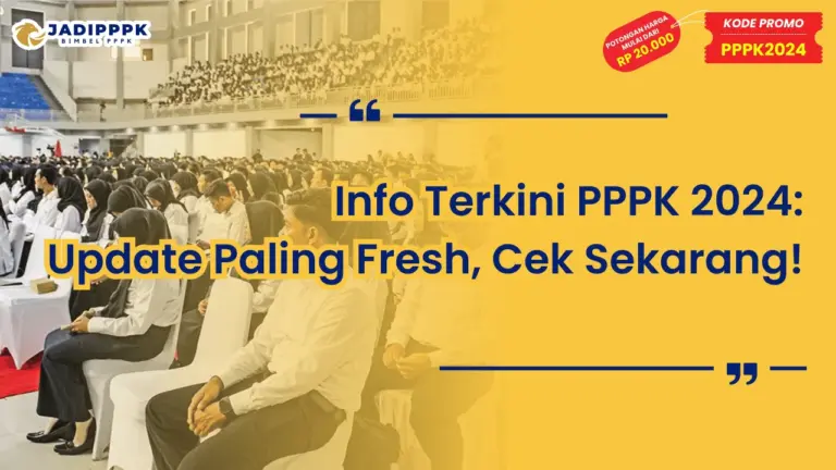 Info Terkini PPPK 2024