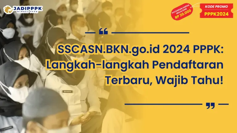 SSCASN.BKN.go.id 2024 PPPK