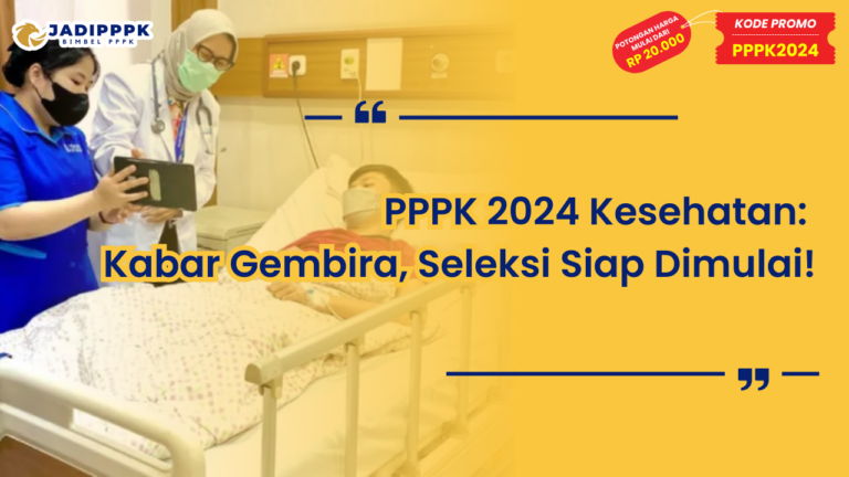 PPPK 2024 Kesehatan