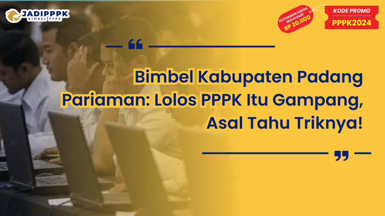 Bimbel Kabupaten Padang Pariaman