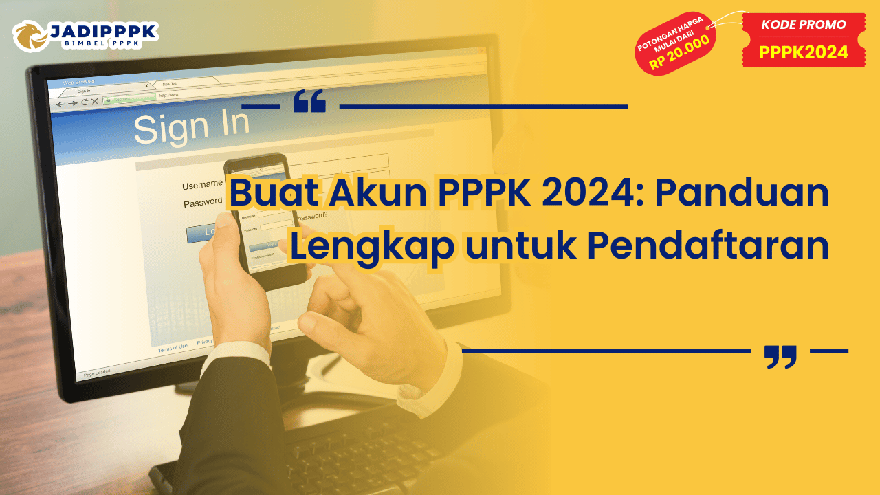 Buat Akun PPPK 2024