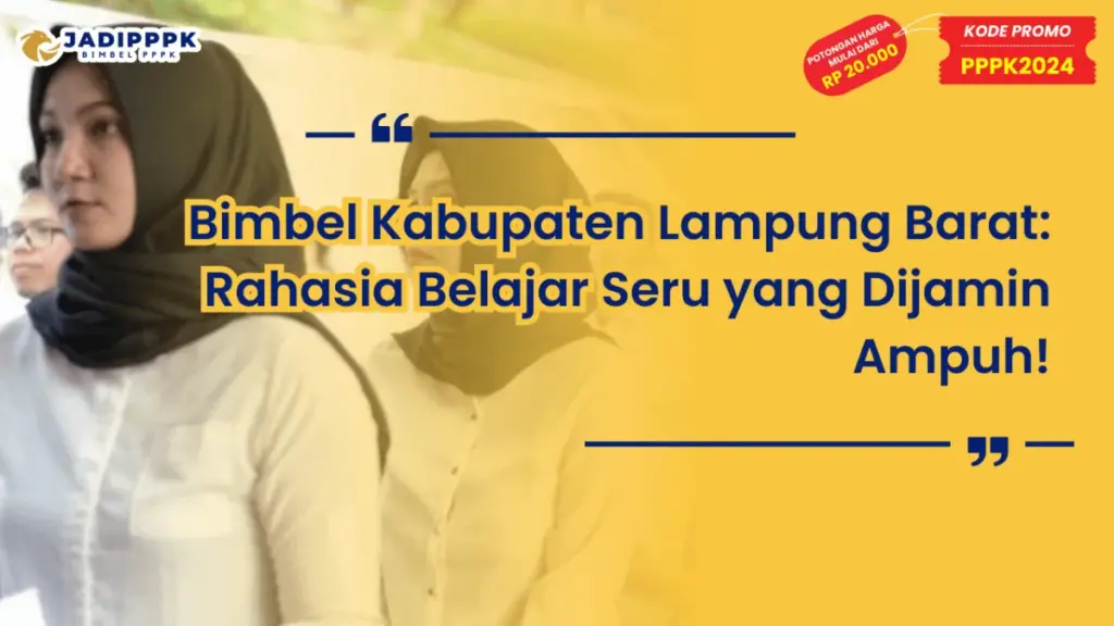 Bimbel Kabupaten Lampung Barat