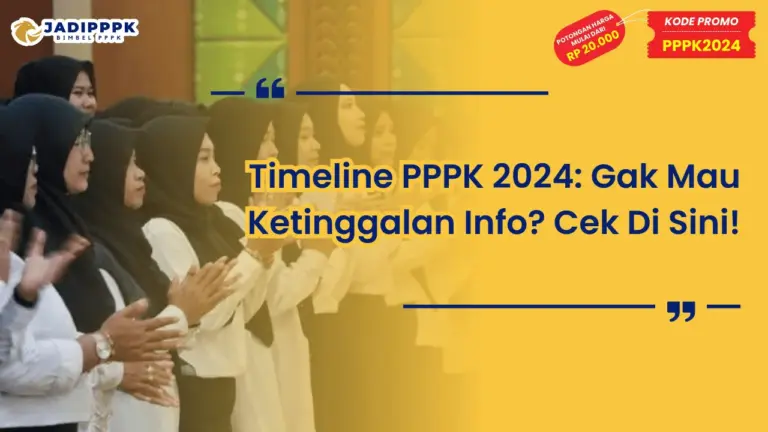 Timeline PPPK 2024