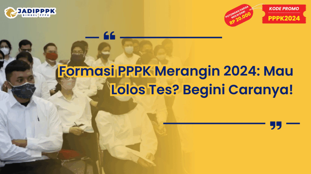 Formasi PPPK Merangin 2024