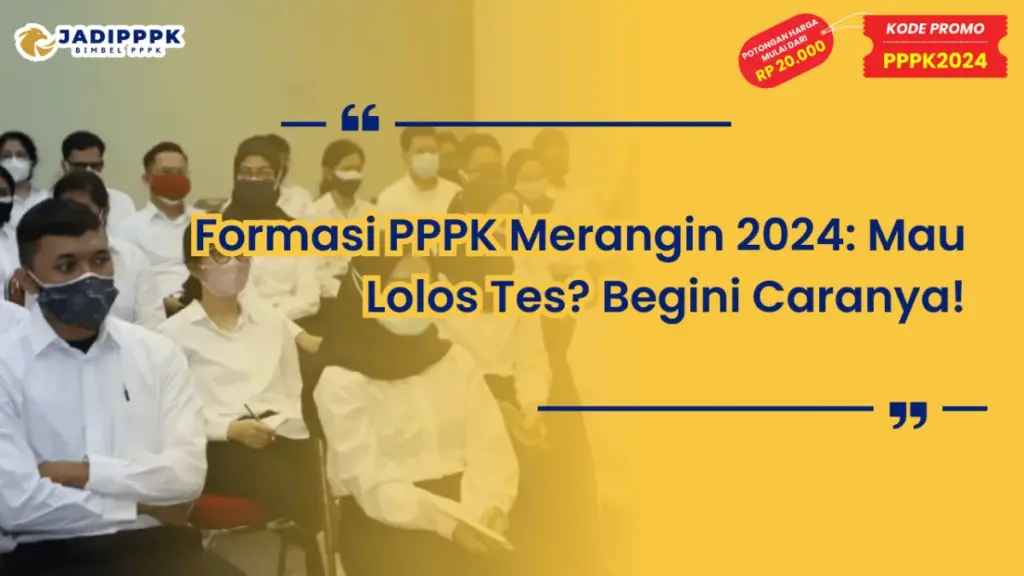 Formasi PPPK Merangin 2024
