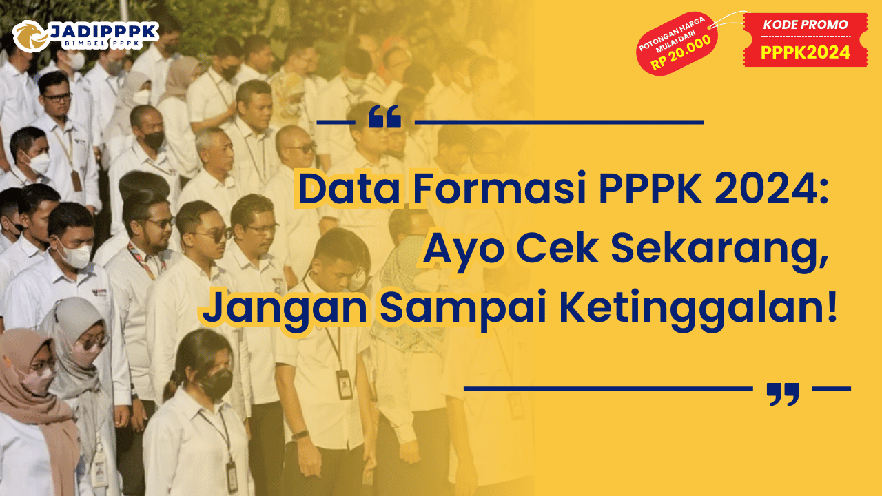 Data Formasi PPPK 2024