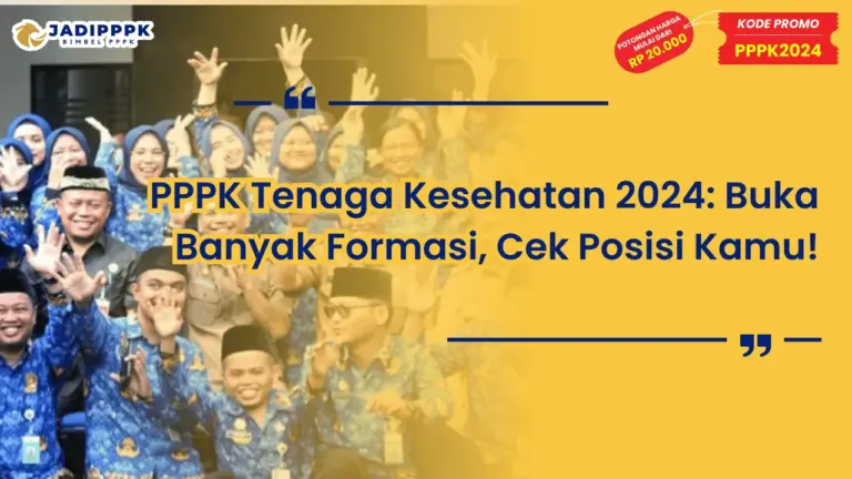 PPPK Tenaga Kesehatan 2024