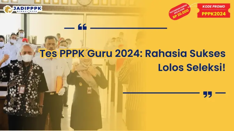 Tes PPPK Guru 2024