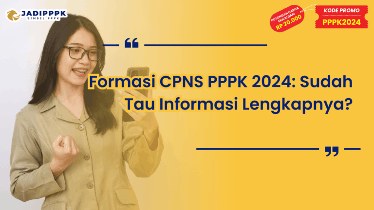 Formasi CPNS PPPK 2024